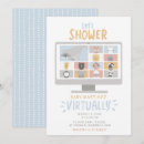 Recherche de zoom baby shower invitations Tendance