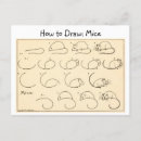 Recherche de souris cartes postales Vintage