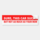 Recherche de suce voiture autocollants Plaisanterie