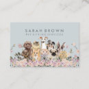 Recherche de animaux standard cartes visite Caniche