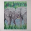 Suche nach elefant liebe poster Für sie/ihn