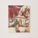 Suche nach schneelandschaft puzzle Weihnachten
