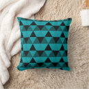 Recherche de motif triangle coussins Boho