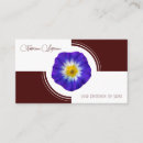 Recherche de fleurs rouges cartes visite Client(e)
