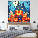 Recherche de nuit de halloween art Maison hantée