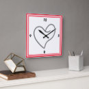 Suche nach herzform wanduhren Liebe