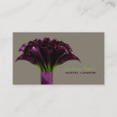 Suche nach calla visitenkarten Florist