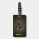 Suche nach viel glück gepäckanhänger Reise