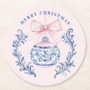 Recherche de noël de dessous de verres Rose
