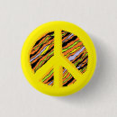 Suche nach friedenszeichen buttons Hippie
