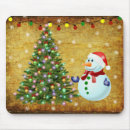Suche nach weihnachtsbäume mousepads Schneemann