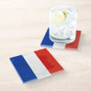 Recherche de drapeau france dessous de verres Bleu