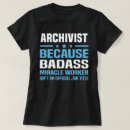 Suche nach archivare tshirts Beruf