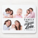 Recherche de collage photo tapis souris Famille