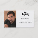 Recherche de headshots cartes visite Acteur
