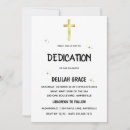 Recherche de jaune baptême invitations Cérémonie religieuse minimaliste