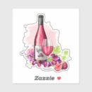 Suche nach glas wein aufkleber Rose