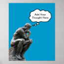Suche nach rodin denker poster Lustig