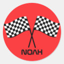 Recherche de drapeau de course autocollants Boy