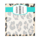 Suche nach leoparden notizblock Monogramm