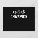 Recherche de champions cartes postales Victoire