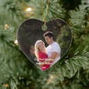 Recherche de our first ornamente Just married