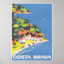 Recherche de costa brava posters Vintage