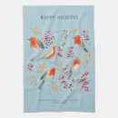 Suche nach rotkehlchen geschirr tücher Schnee