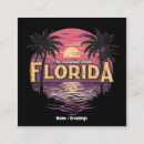Suche nach florida visitenkarten Vintag