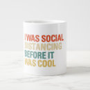 Recherche de distance tasses Introverti