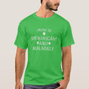 Recherche de malarkey tshirts Irish