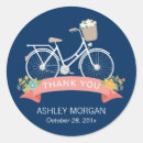 Recherche de vélo bleu autocollants Merci