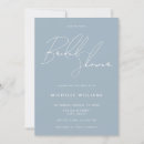 Recherche de dusty blue bridal shower invitations Manuscrit