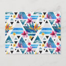 Suche nach geometrisches muster postkarten Aquarell