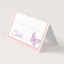 Suche nach rosa schmetterlinge tischkarten Lila