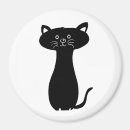 Suche nach cartoon der schwarzen katze magnete Kätzchen