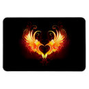 Recherche de coeur à ailes magnets Noir