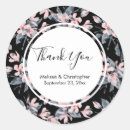Recherche de transparent mariage autocollants Floral