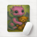 Recherche de dragon mignon tapis souris Imaginaire
