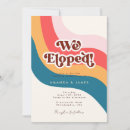 Recherche de hippies mariage invitations Vintage