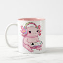 Recherche de axolotls tasses Kawaii