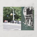 Recherche de graffiti urbain cartes postales New york