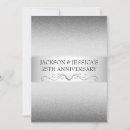 Suche nach 25th anniversary einladungen Silber