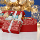 Recherche de vintage santa papier cadeau Bleu