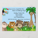 Recherche de amusement dans la jungle Anniversaire