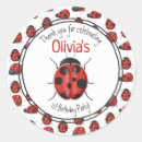 Recherche de motif de coccinelle autocollants Noir