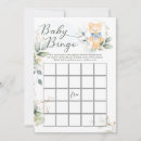 Recherche de bingo baby shower invitations Ours en peluche