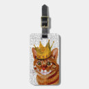 Recherche de gingembre bagages étiquettes Chat