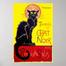 Suche nach le chat noir poster Kabarett