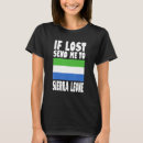 Suche nach flagge sierra leone tshirts Verloren